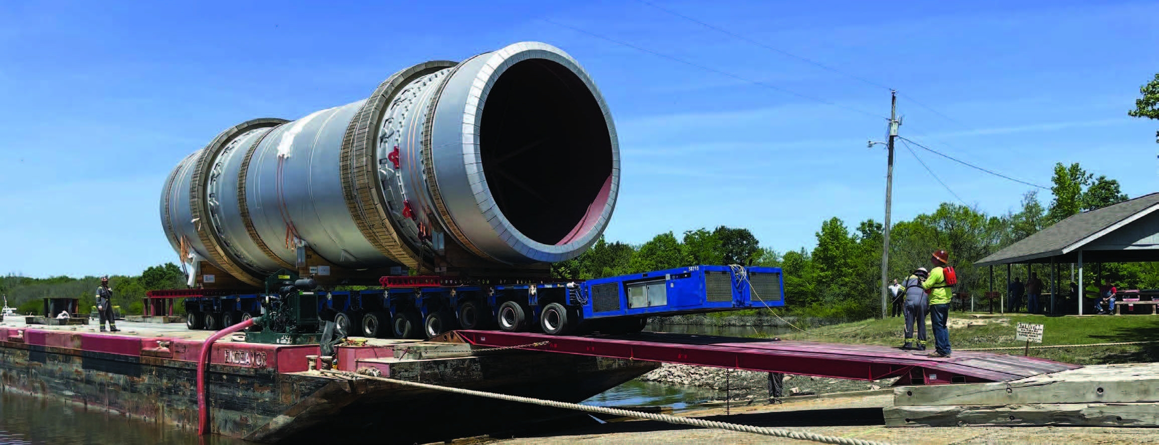 Rotary Kiln Transport Project Image